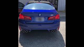 F90 M5 stock exhaust