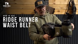 How Jason Uses the Ridge Runner Waist Belt for Turkey Hunting