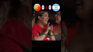 Ronaldo Mother Never Forgot Day 😱😭🤕 Portugal 🆚️ Argentina Imaginary Highlights #youtube #shorts