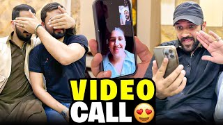 Dogar and Bhabhi first time on Video Call😍Larka Sharma Gya.😂