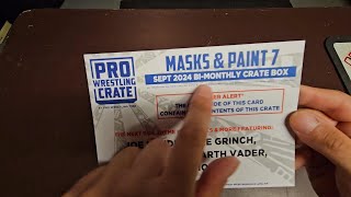 PRO WRESTLING CRATE UNBOXING!!! - September 2024