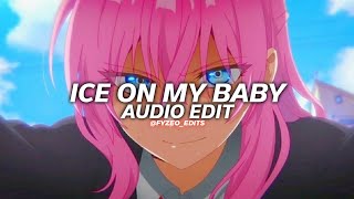 ice on my baby (sped up) - yung bleu ft. kevin gates [edit audio]