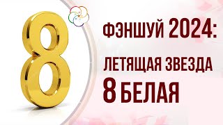 ФЭНШУЙ 2024: ЛЕТЯЩАЯ ЗВЕЗДА Восемь Белая в 2024 году