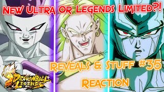 Dragon Ball Legends - Reveals & Stuff #35 [Powerful Opponent] Reaction! (Ultra Or Legends Limited?!)