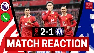 LIVERPOOL 2-1 CHELSEA | LIVE MATCH REACTION | PREMIER LEAGUE MW8 | PLAYER RATINGS | CALL IN SHOW