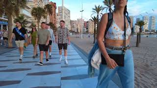 Benidorm Levante Beach November 2024 Update Spain 4K