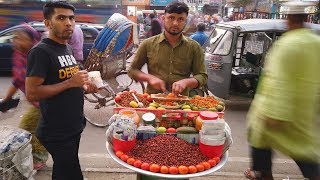 Chola boot mixed chanachur makha, Best Street Food Chola Muri Makha ! Street Food BD