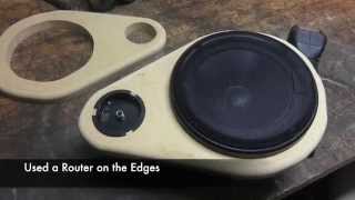 87 Chevy Truck Speaker Mounting Plate "How To" & Remote Start - Truck Update, 4 Jan 2013 - C10 R10