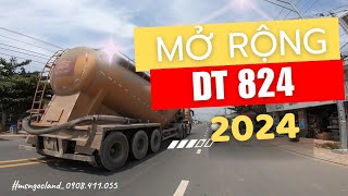 Mở rộng đường ĐT 824 Đức Hòa mới nhất 2024| Ms Ngọc Land