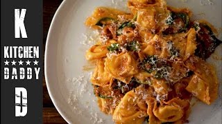 Tortellini, Chipotle & Thyme Sauce | Kitchen Daddy