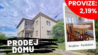 Videoprohlídka Velkého Rodinného Domu: 3 200 000 Kč - SVOJŠICE - Pardubice