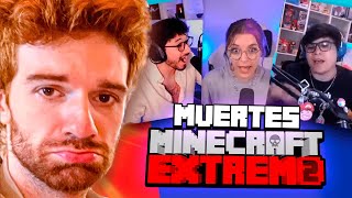 SHADOUNE OPINA DE LAS MUERTES DE MINECRAFT EXTREMO 2 | Día 7