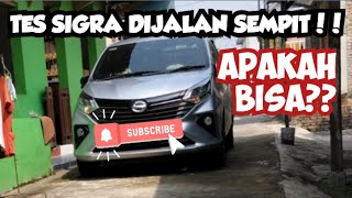 @amirudin4 TES DAIHATSU SIGRA DI JALAN SEMPIT!! APAKAH BISA LEWAT??