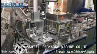 flour dough filling and capping machine