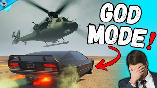 This cheater got humiliated and RAGE QUIT on GTA online!