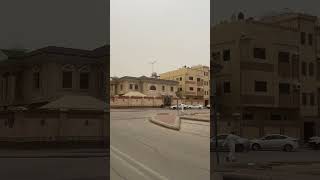 Sandstorm in Saudi Arabia #youtubeshorts #saudiarabia #sandstorm #shorts #viral #city