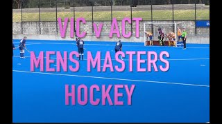 Victoria v ACT Mens Masters Hockey