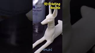 3D Printed Anubis with iFun Rigid Resin#Shorts