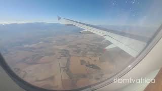 VLOG | Flight  Scenery  from OR Tambo Johannesburg  to Cape  Town International Airport ( Beautiful)