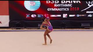 Alexandra Agiurgiuculese ball final World Challenge Cup Minsk 2019