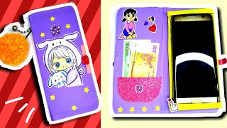 DIY Phone Case | How to Make Phone Case with Paper | Origami Smart Phone Case | School Supplies