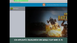 Een applicatie downloaden van Google Play naar je pc