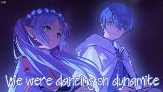 「Nightcore」→ Dancing On Dynamite (Lyrics) by Boy In Space