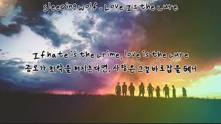 [가사 번역] 사랑이 모든 걸 바로잡을 거야. | Sleeping Wolf - Love Is the Cure