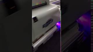 Yotta YD-F2512RD print on aluminum luggage