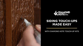 Fool-Proof Siding Touch-Up Techniques with Diamond Kote