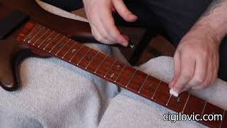 Ibanez SRC6 Restringing & Instrument Care