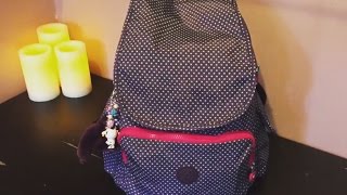 What's in my diaper bag Kipling city pack b