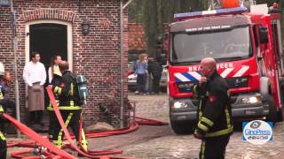 Uitslaande woningbrand Lange Molenstraat Borculo