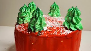 7K Subscriber Christmas Cake | ASMR | Sounds