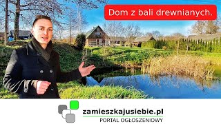 Urokliwy Dom z Bali Drewnianych - NowoczesnyDoradca