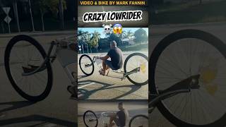 Amazing Lowrider Bicycle with Huge Wheels #shorts #bikelife