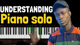 Piano Lesson : How To do A Piano solo