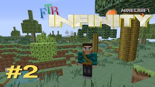 Minecraft FTB Infinity #2 | Getting Food