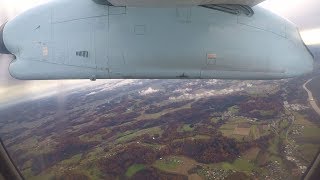 Austrian Airlines Dash 8 timelapse from Graz to Vienna | OS970