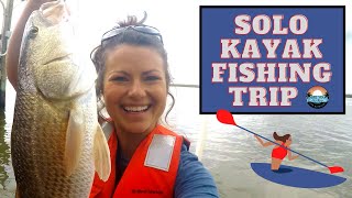 Solo Kayak Fishing Trip | Galveston Bay