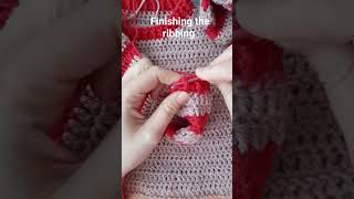 Double crochet rib #crochet #crocheting #crochetrib #crochetlove