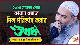 সেরা কান্নার ওয়াজ দিল পরিস্কার করার ঔষধ । মুস্তাকুন্নবী কাসেমী Mufti Mustakunnabi Kasemi  Bangla waz