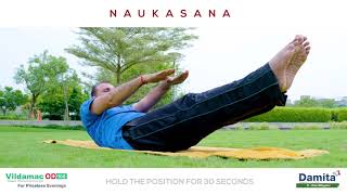 Yoga Poses for Diabetes I 04 Naukasana I Macleods Medlive  I  Hindi