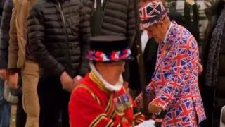 This is so beautiful | HM Queen Elizabeth II | lying in state | Westminster Hall #coffin