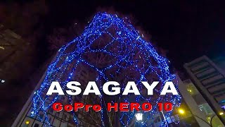 【4K】Night Walk ASAGAYA Tokyo Japan