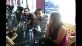 Party from mahabali in New Delhi restaurant