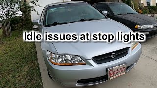 Honda has idle issues while stopped