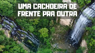 UMA CACHOEIRA DE FRENTE PRA OUTRA | De Camper por Prudentópolis | Salto São Sebastião e Mlot