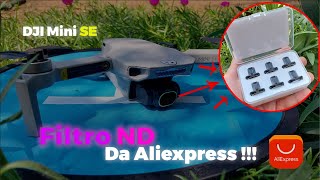 Filtro ND Da Aliexpress No DJI Mini SE !!! É Bom Mesmo ???