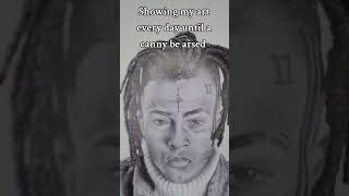 Another day, another drawing 💜 #art #drawing #fanart #hiphop #rapartist #xxxtentacion #artreveal